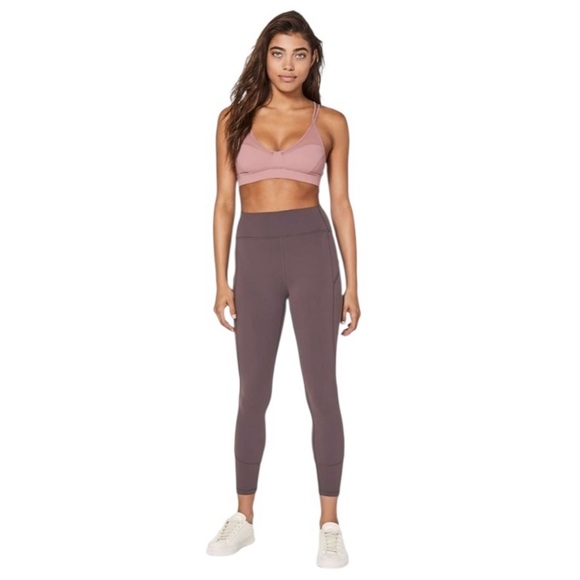 Lululemon In Movement 7/8 Tight – Vintage Grape - Picture 1 of 8